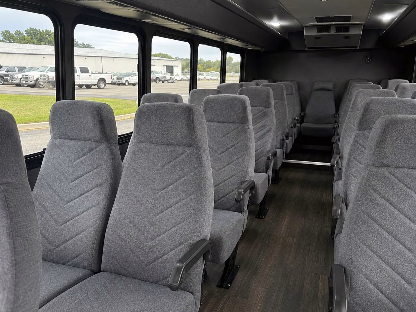 18 passenger minibus interior