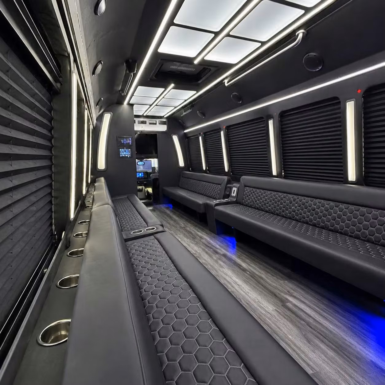 party bus interior