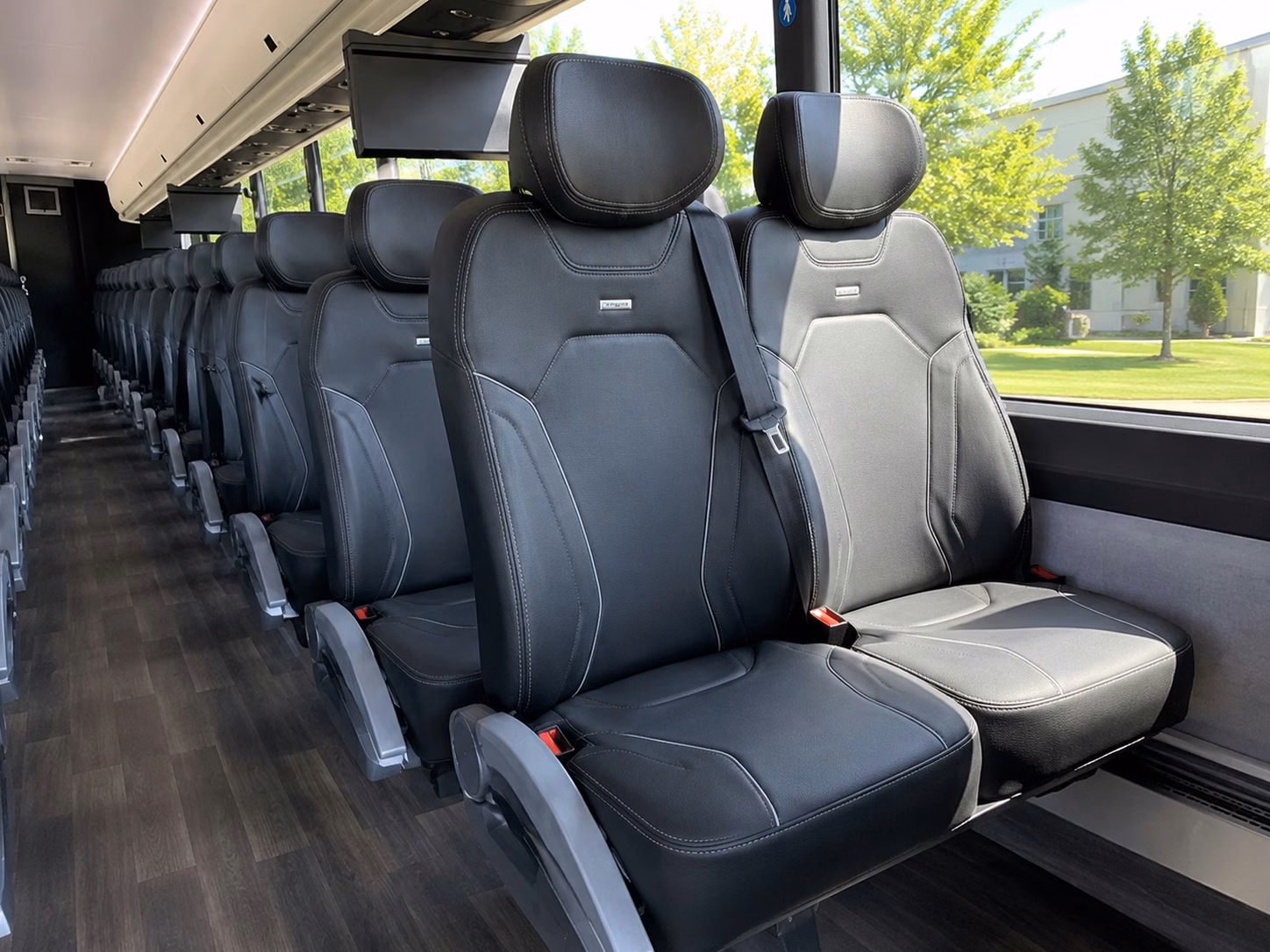 philadelphia charter bus interior